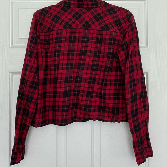 Cropped Red Flannel - Picture 5 of 5